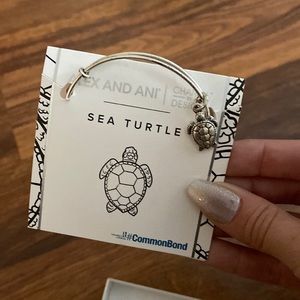 Alex and Ani Sea Turtle Charm Bracelet